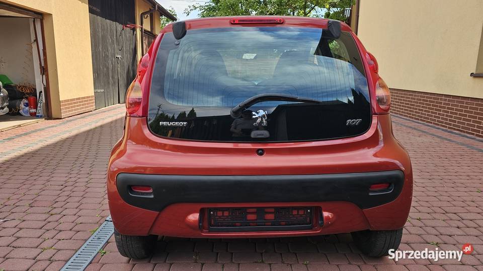 Peugeot 107 10 68 2009r z Francji Opłacony Sanok podkarpackie Zarszyn