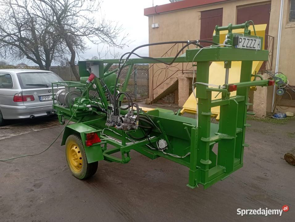 NOWA łuparka hydrauliczna 27 ton samozaładowcza Produkcja