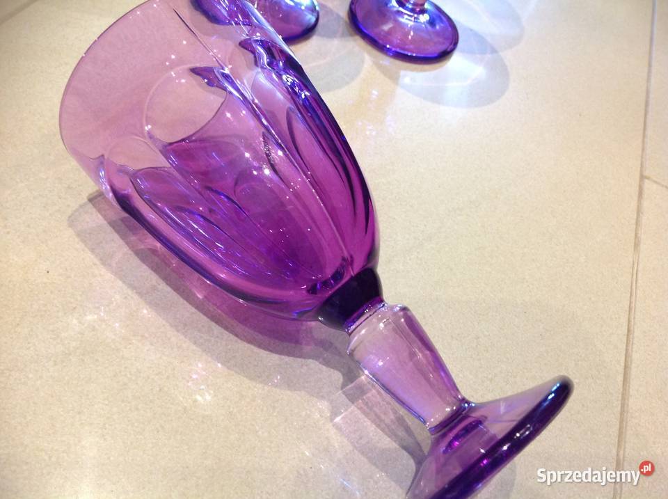 Pucharki szklane kielichy 3 Nowa Sól