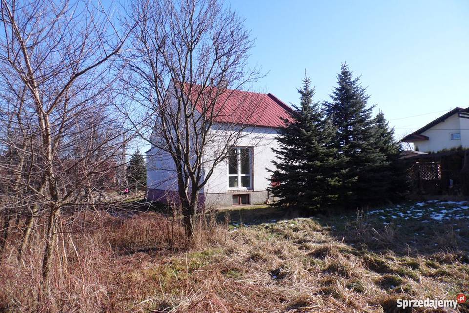 DOM WOLNOSTOJĄCY 75m2 BOGUCHWAŁA GRUNWALDZKA 730m2 Boguchwała