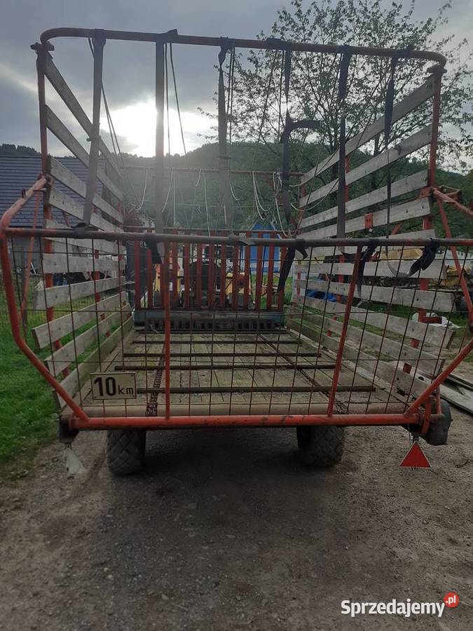 Przyczepa samozbierajaca Steyr Cisiec