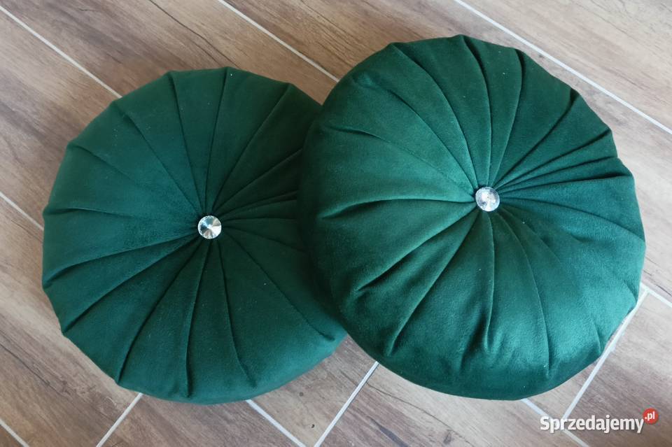 Poduszki dekoracyjne okrągłe ozdobne opolskie