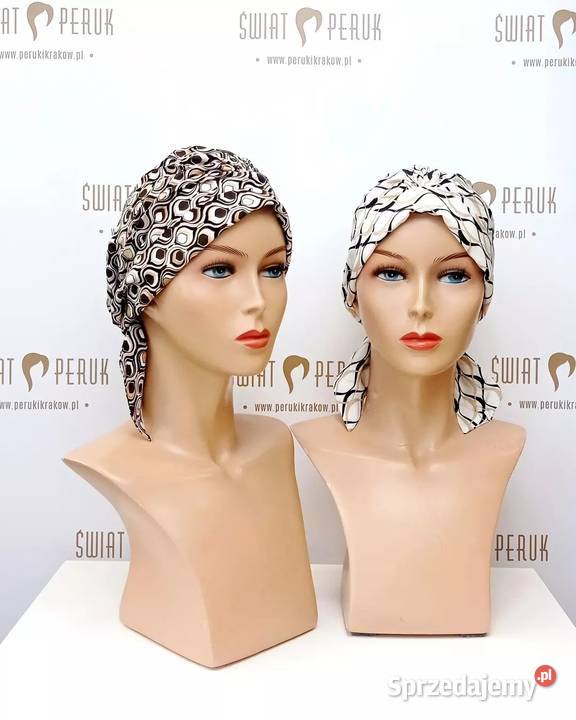 Turban z krótkim wiązaniem z tyłu Sandomierz Moda i Styl świętokrzyskie