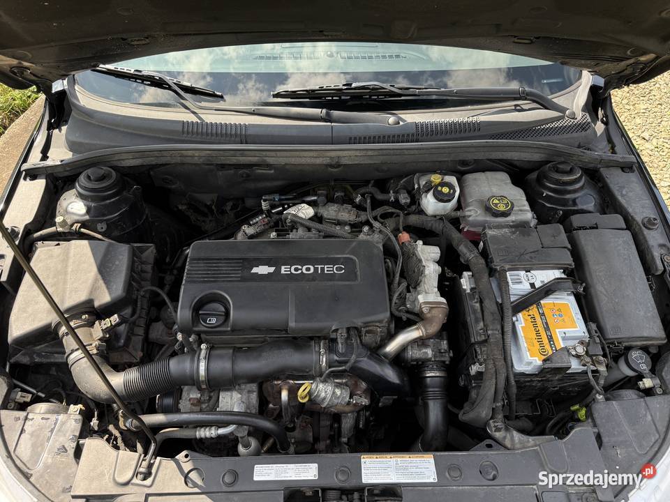 Chevrolet CRUZE 17 VCDI 130 2012 r 123kkm Nowy czarny Brzozów