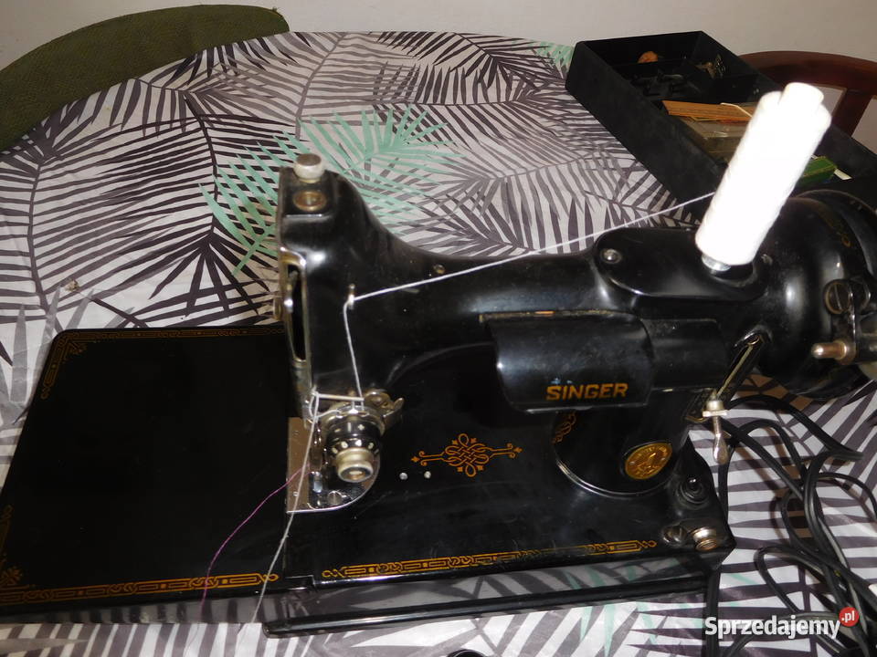 Elektryczna maszyna do szycia SINGER 1940 USA Warszawa