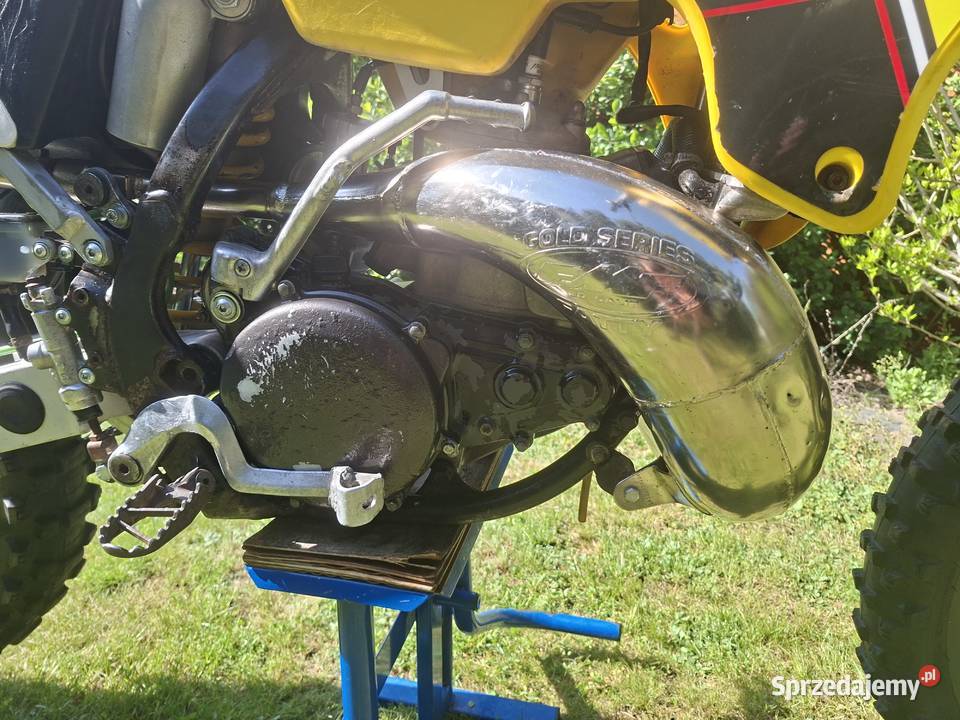 Suzuki RM 250 2T FMF Gold Series Renthal YZ KX Bralin