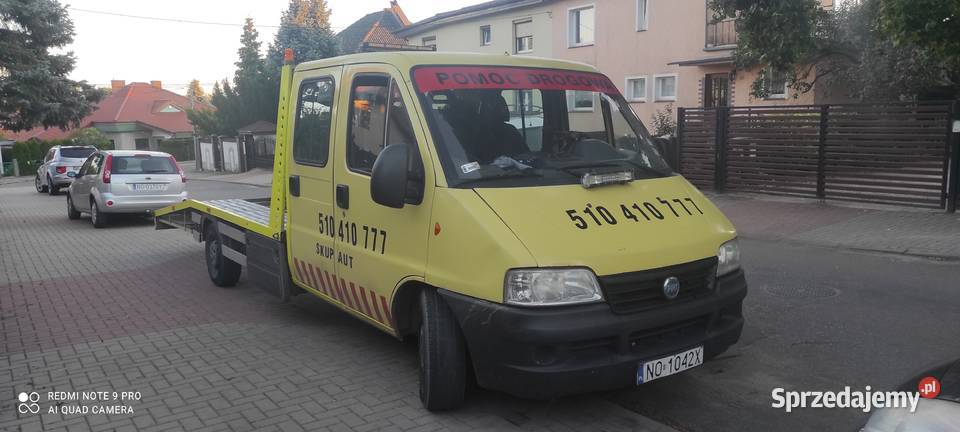Fiat Ducato laweta pomoc drogowa Ducato