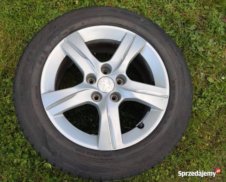 Felgi aluminiowe na oponach zimowych Peugeot 508 śląskie Gliwice