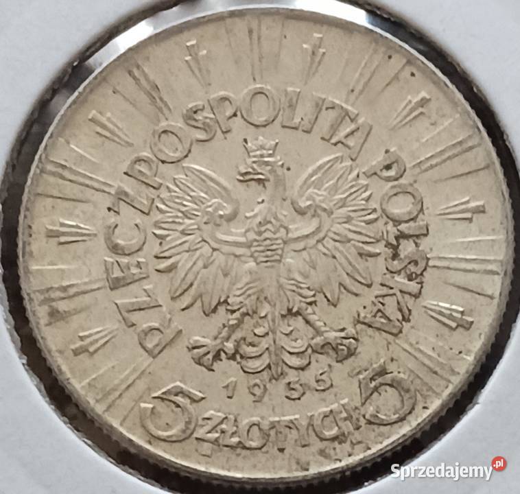 5 J Piłsudski 1935 r 1 oryginał mennicze