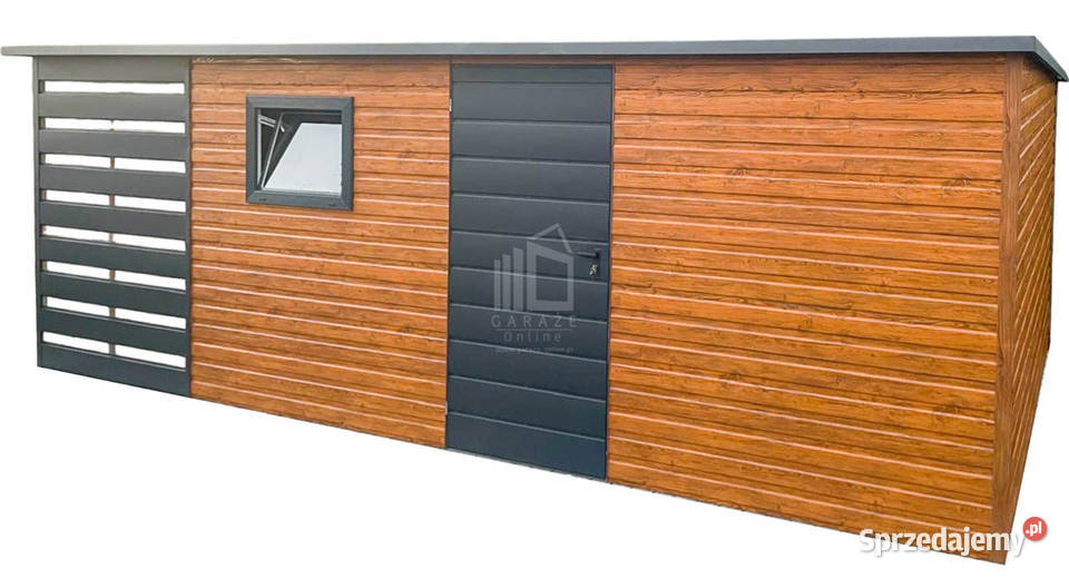 Schowek Domek ogrodowy 5x35m wiata 15m drzwi Nowy Dwór Mazowiecki