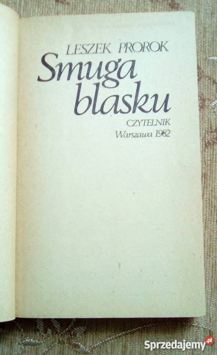 SMUGA BLASKU Leszek PROROK