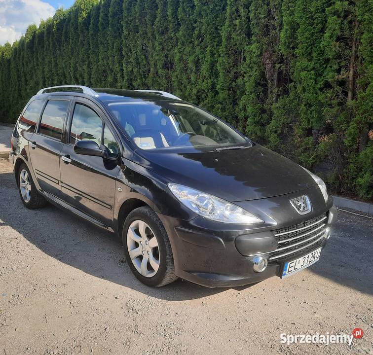 Peugeot 307 SW 16 HDi 109 Panorama 7 Osób Bogate manualna łódzkie Radomsko