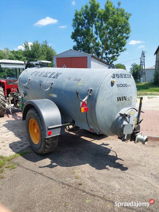 Beczka asenizacyjna Joskin 5000 litrow