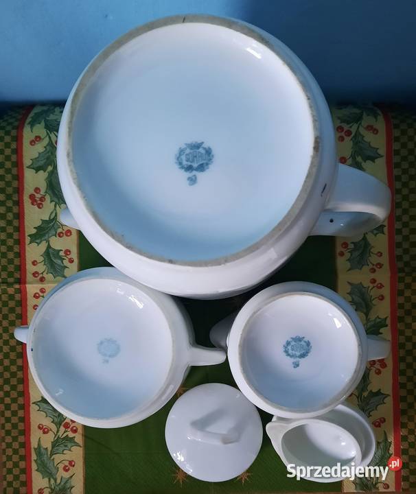Przedwojenny Porcelanowy Zestaw Żary SORAU