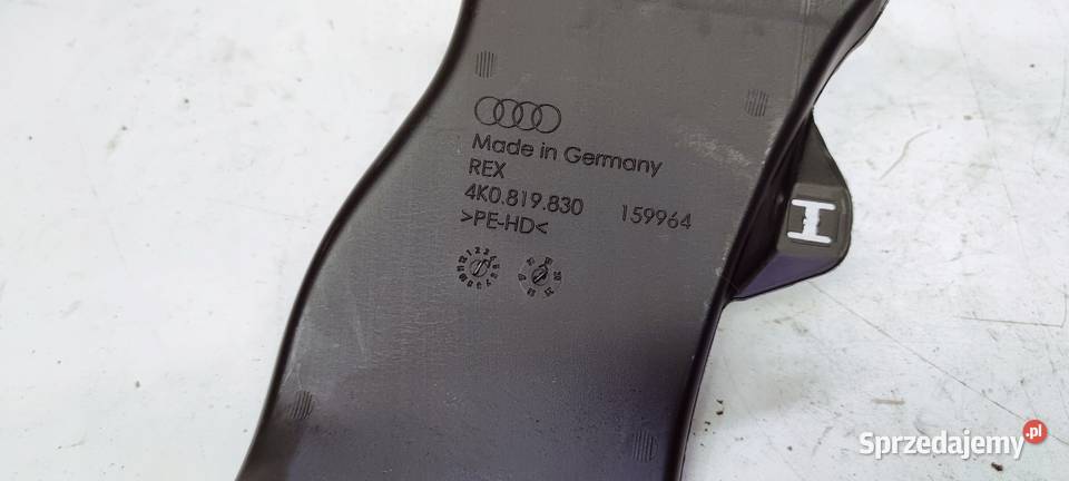 KANAŁ POWIETRZNY TUNEL PRAWY AUDI A6 C8 osobowe śląskie Przystajń