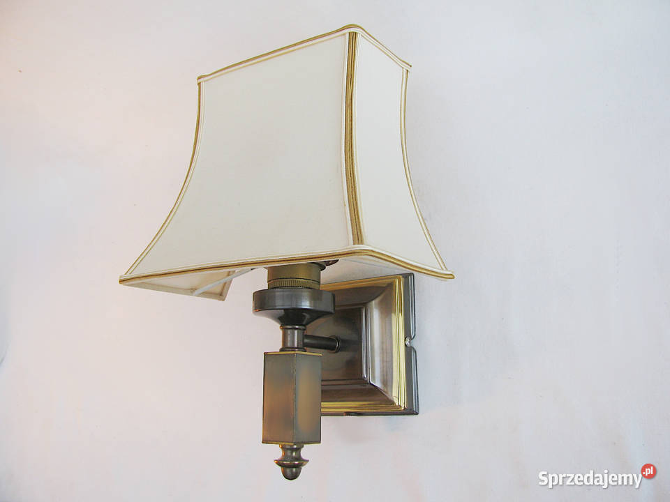 Kinkiet mosiądz V Kinkiety Szczecinek