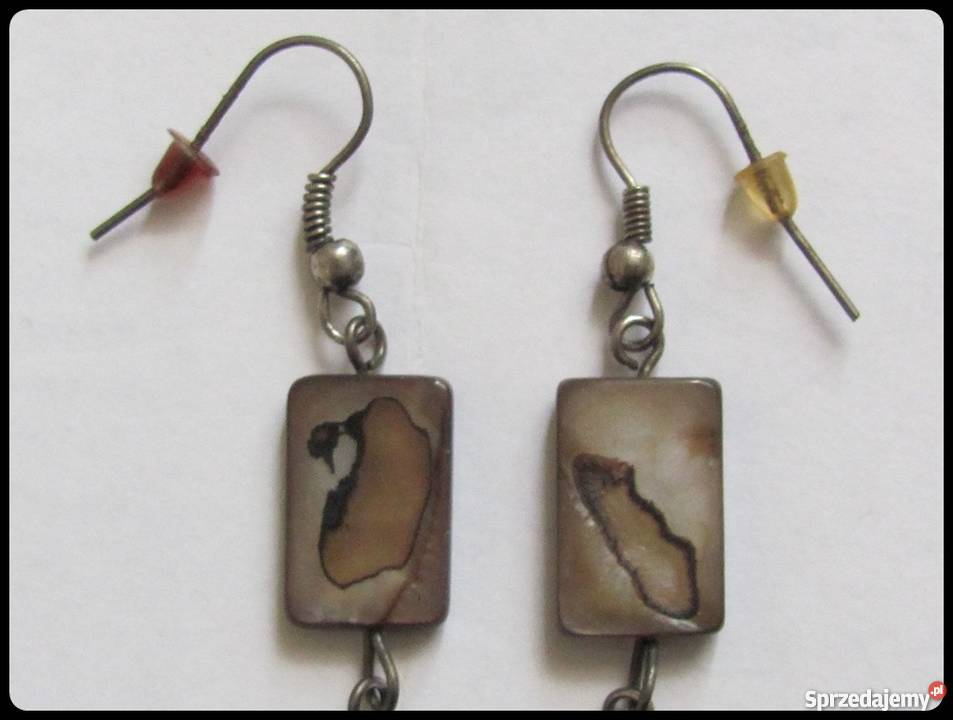 Kolczyki długie wiszące Płock sprzedam