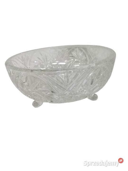 KRYSZTAŁOWA MISA BOMBONIERA Kłodzko