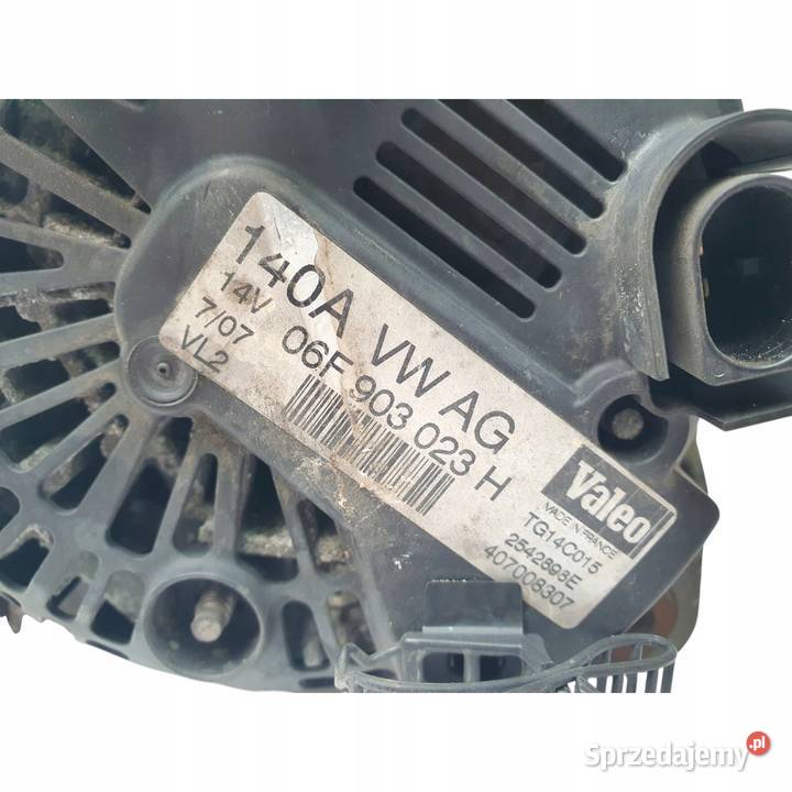 ALTERNATOR Audi A4 B6 19 TDI 140A Valeo osobowe lubelskie Chełm