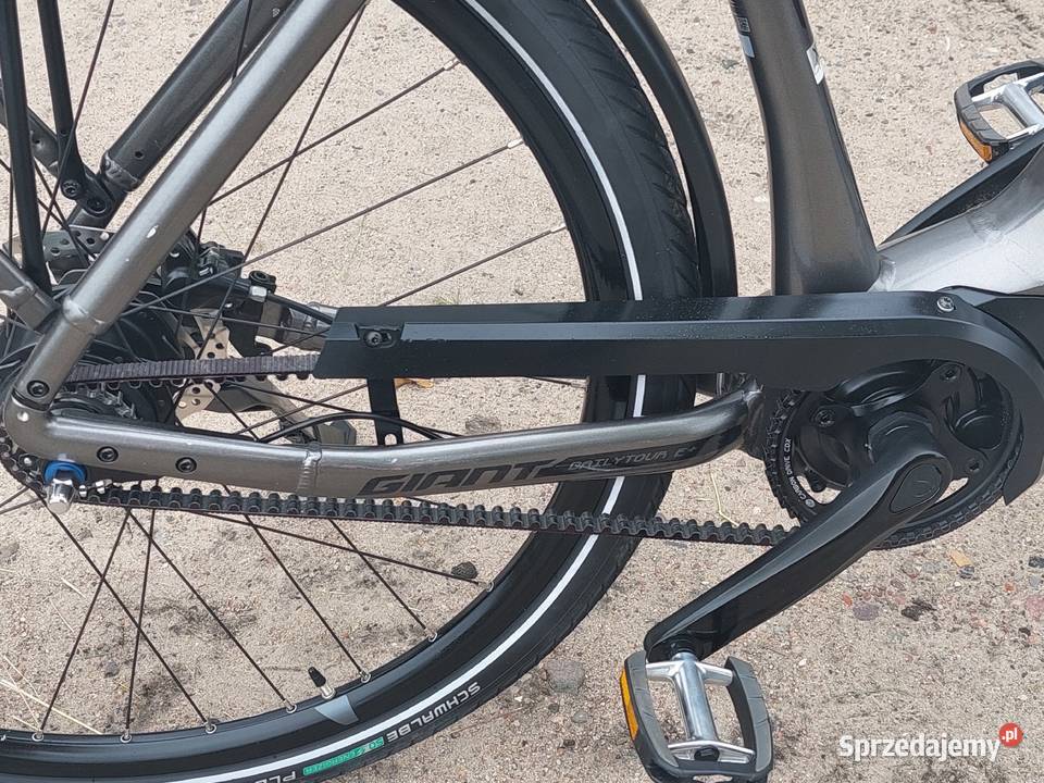 Rower meski elektryczny Yamaha pasek niski warmińsko-mazurskie Iława