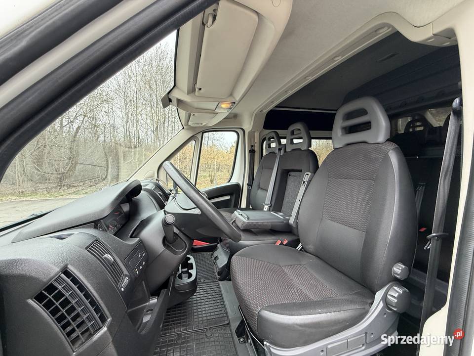 Peugeot Boxer Brygadówka 6os 2021r 22 165 Bogata podgrzewane lusterka boczne Peugeot
