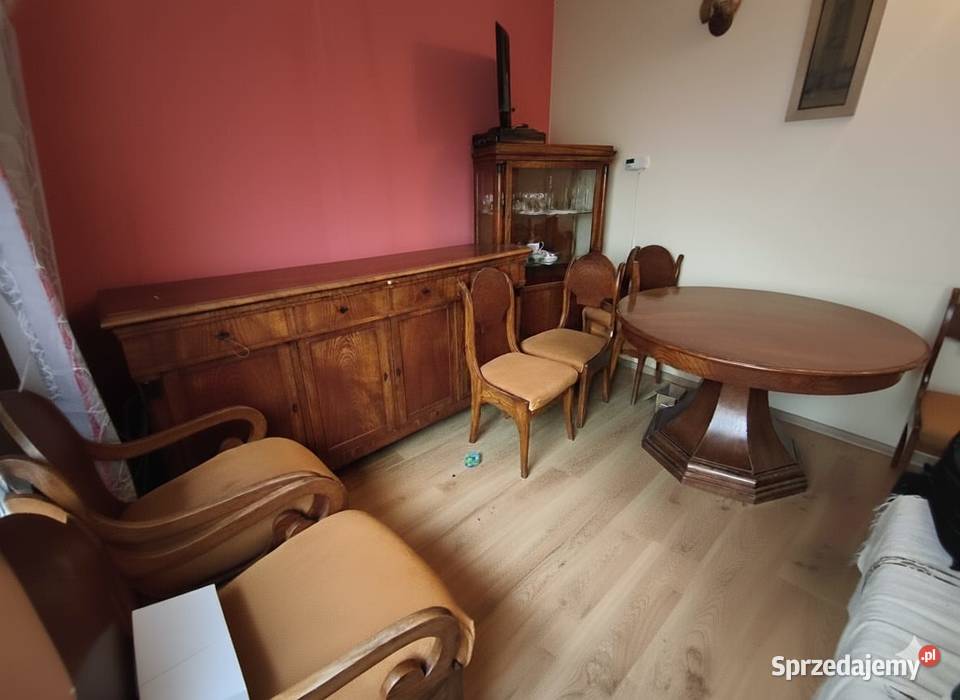 Meble biedermeier komplet