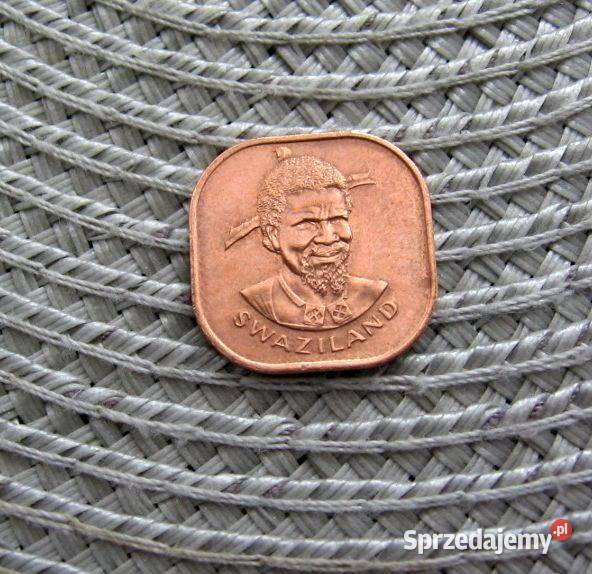 Eswatini Suazi 2 Centy 1974r Kalisz