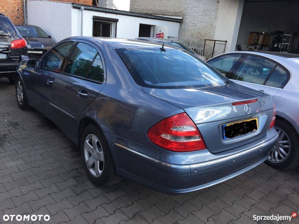 Merceres W211 E320 CDI Anglik wielofunkcyjna kierownica śląskie
