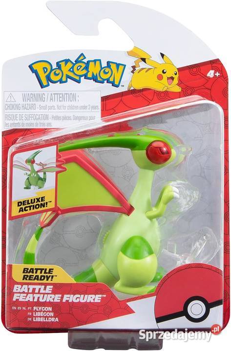 Figurka Pokemon Flygon Battle Series z Funkcją 4 lata+ Mogilany
