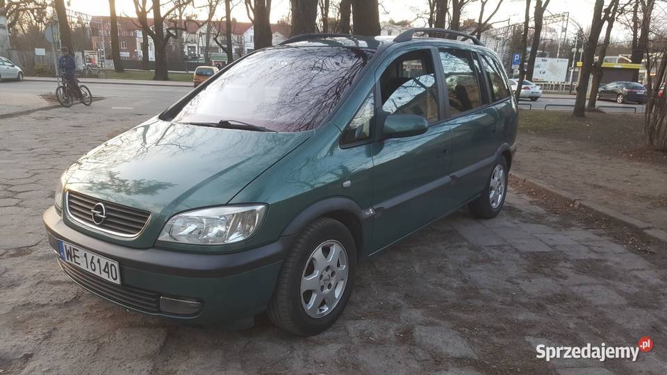 Opel Zafira 1.8 + gaz . 7 osobowa .Salon Polska