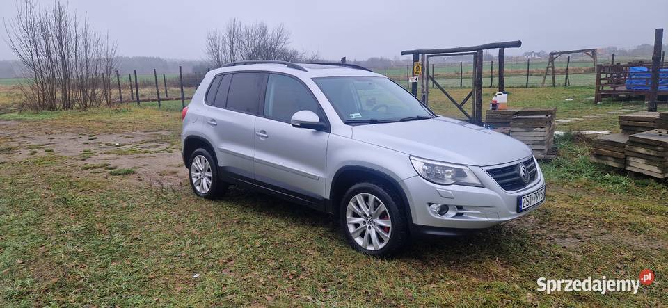 Vw tiguan 20tdi 140 w stanie bogate wyposażenie Dębno