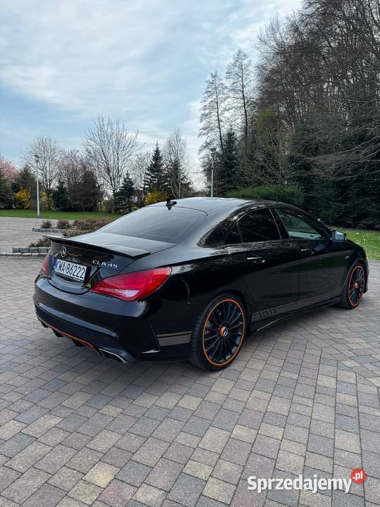 MercedesBenz CLA AMG 45 4Matic 7GDCT Orange Art Wadowice