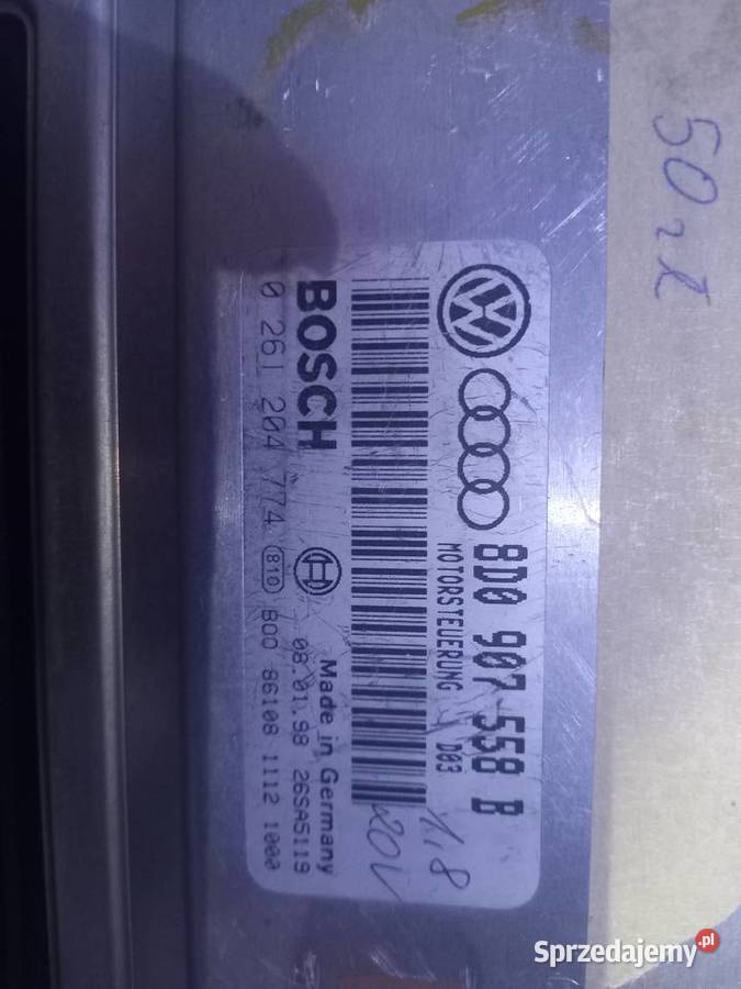 Komputer Audi seryjny 8D0907558 B Komputery Margonin