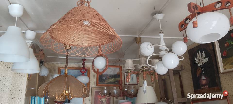 Lampy sufitowe zylandory lampki pokojowe nocne Augustów sprzedam