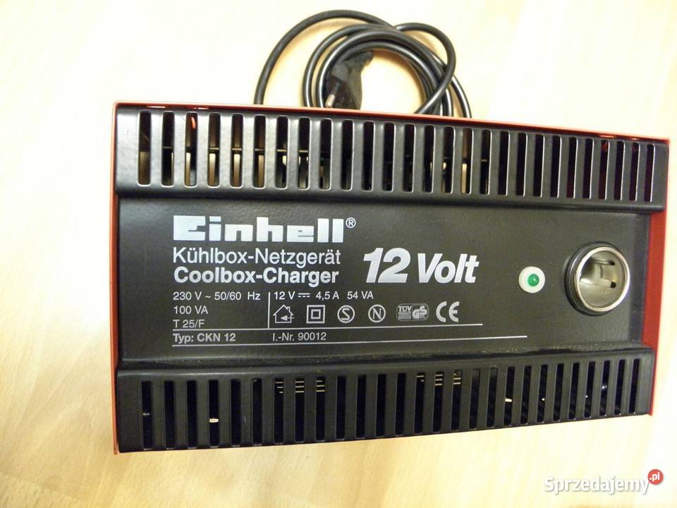 Zasilacz 12V Einhell do lodówki turystycznej małopolskie