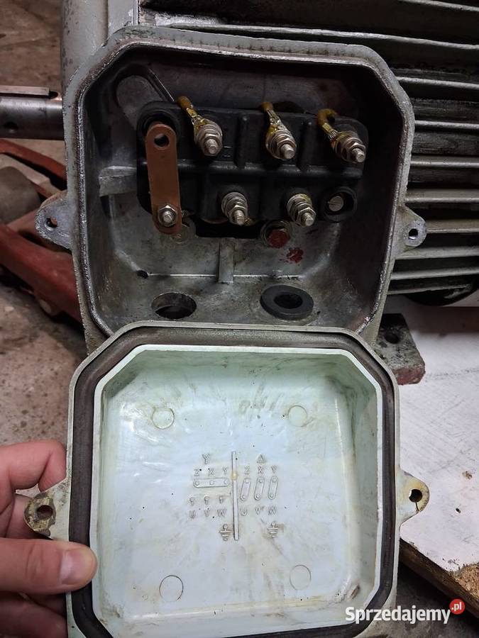 Silnik elektryczny 10kw 1500obr tokarka sna 500 wielkopolskie sprzedam