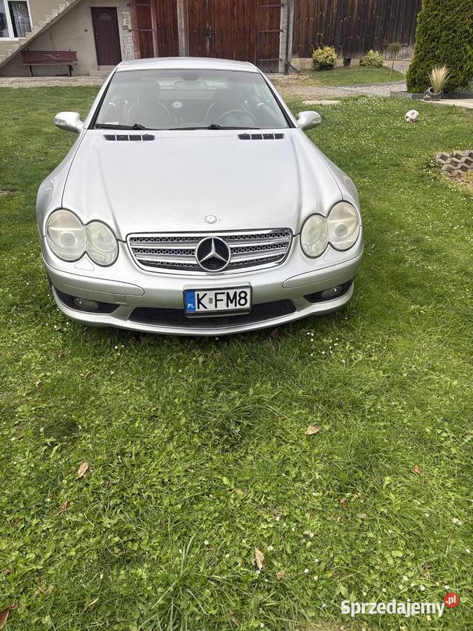 Sprzedam Mercedes Benz SL 500 Rok produkcji 2001 małopolskie Rzeplin sprzedam
