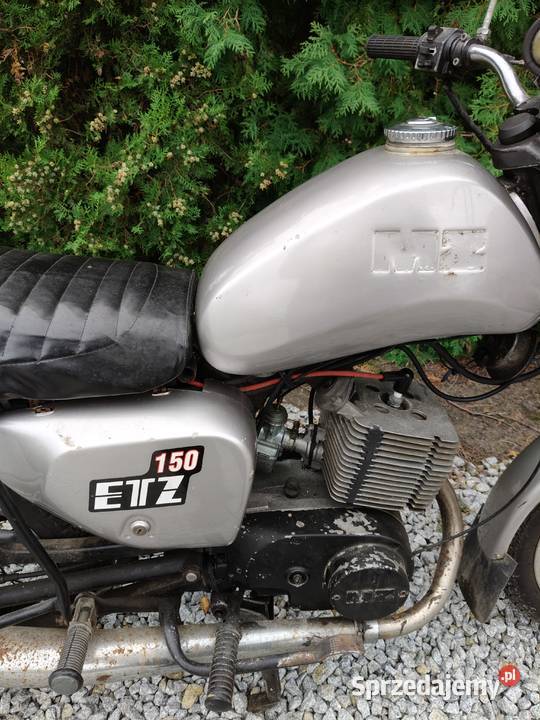 Motocykl MZ ETZ 150 1988 z dokumentami wielkopolskie Kalisz