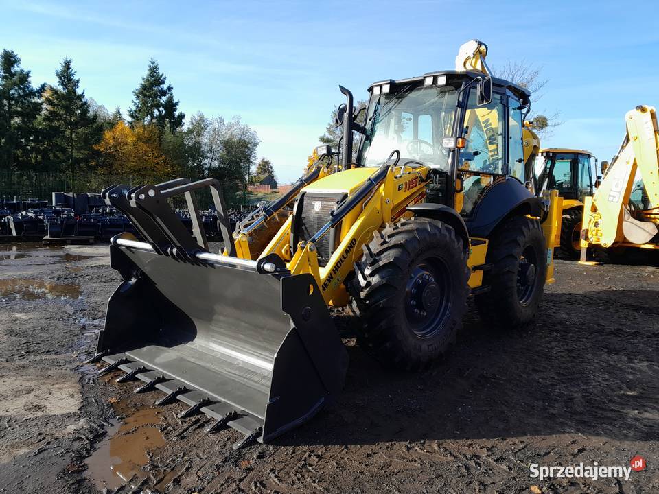 HOLLAND B115D 2025R KOPARKOŁADOWARKA CASE CAT Koparko ładowarki wielkopolskie Krotoszyn