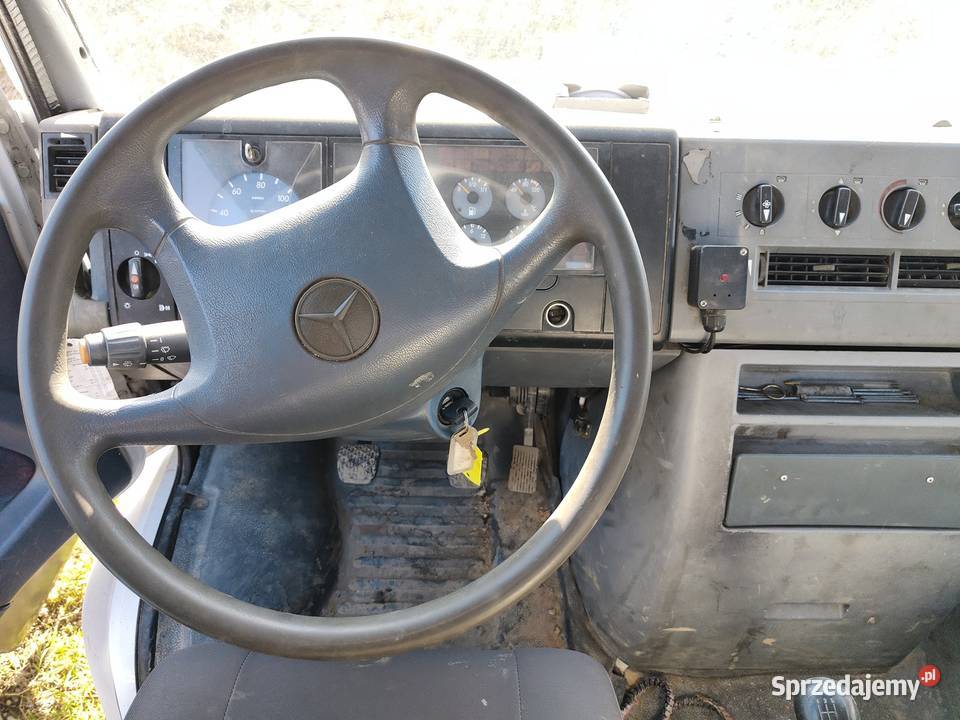 MERCEDES 814D HDS HIAB 0352 Kiper Wywrotka 139433km Tymowa