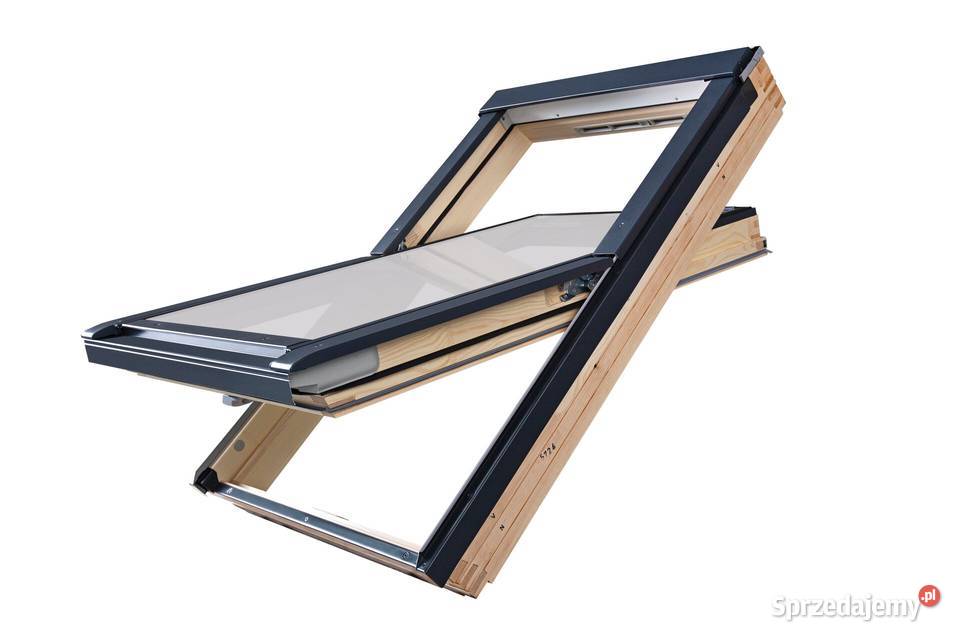 Okna drewniane 78x118 FTPV U41 APMX GREENVIEW Choszczno