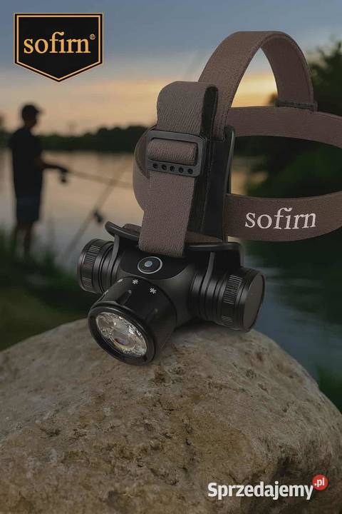 Latarka czołowa SOFIRN HS21 LED nocne wędkowanie łódzkie Łask