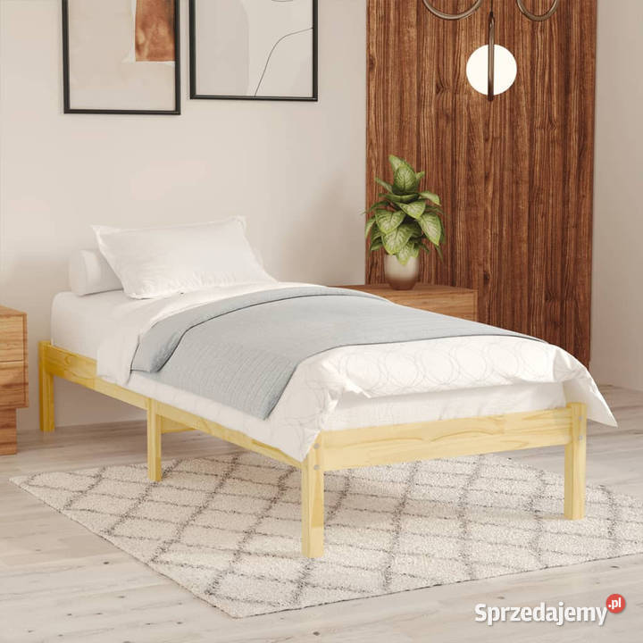Rama łóżka lite drewno sosnowe 100x200 WM810007 Warszawa sprzedam