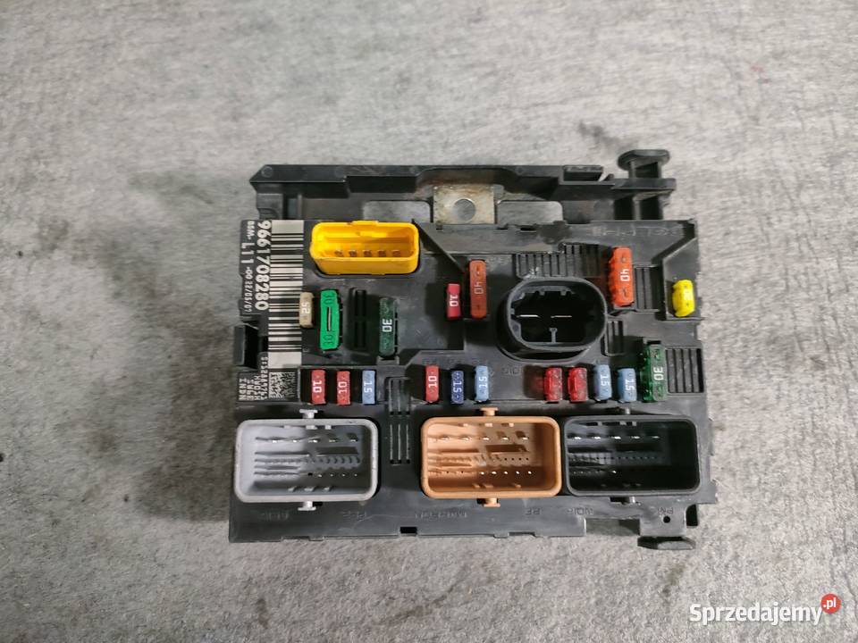 Citroen Peugeot moduł bsm L11 Układ elektryczny silnika Części samochodowe wielkopolskie