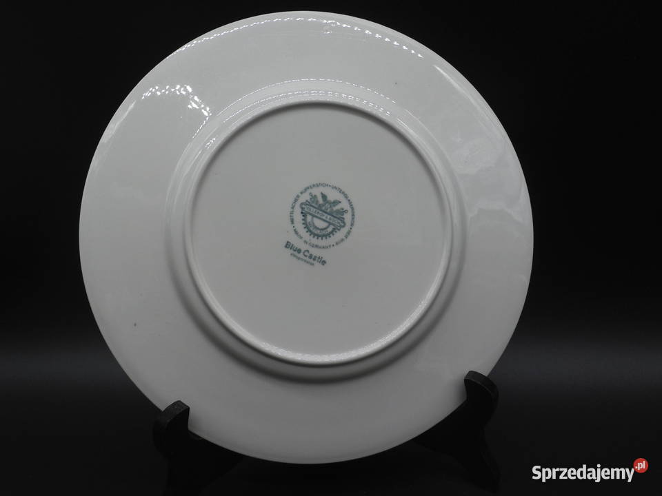 Talerz deserowy Villeroy Boch z serii Blue Raszków