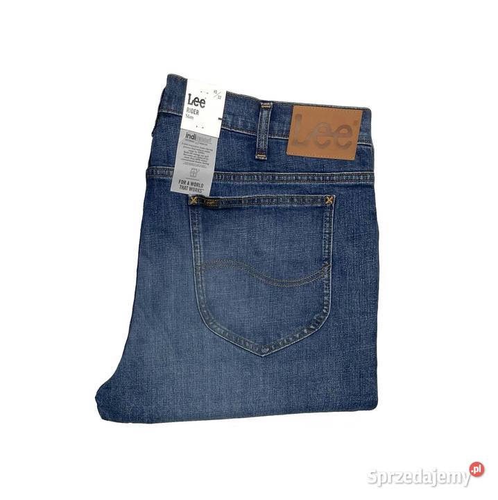 Spodnie męskie jeansy Lee Rider Worn From Raw Częstochowa sprzedam