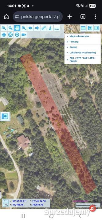 Sprzedam działkę rekreacyjną lubelskie Karolówka