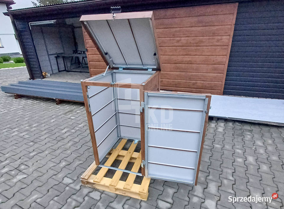 Zabudowa kosza na śmieci wiata obudowa 80x70x120 Bydgoszcz