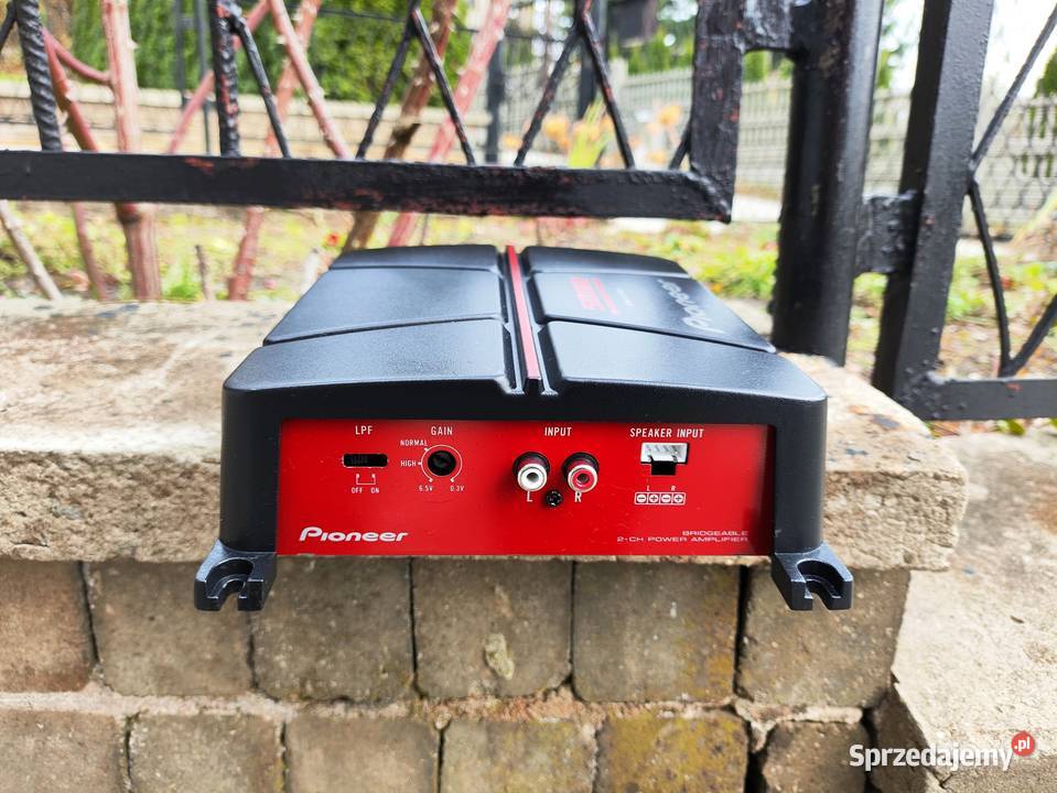 Wzmacniacz samochodowy 2 kanałowy Pioneer