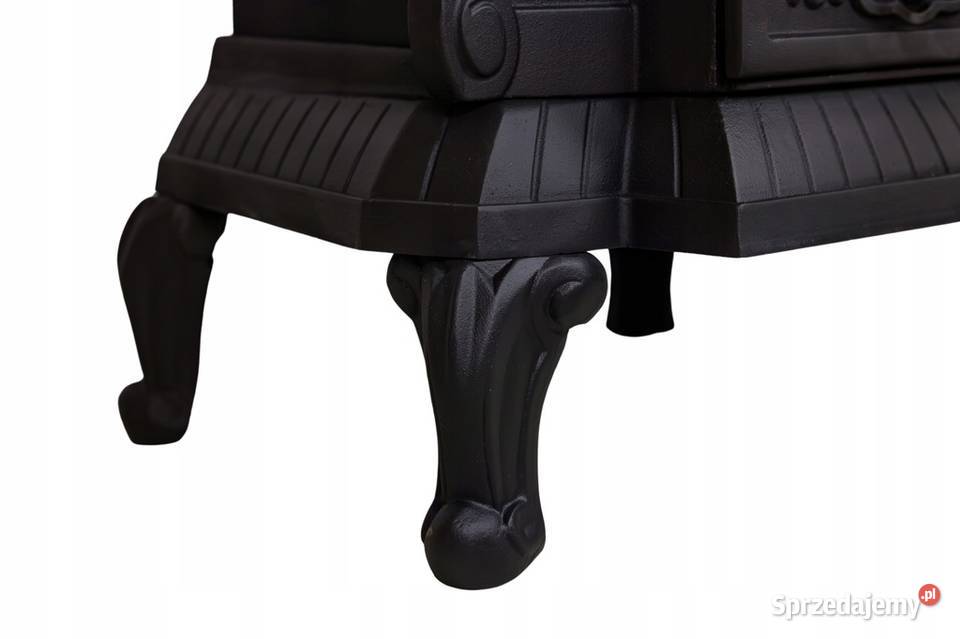 PIEC ŻELIWNY KOZA KOMINEK KOMINKOWY INGRID 9KW Piece wolnostojące Skawina